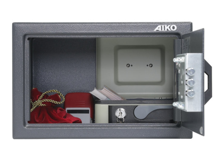 Мебельный сейф AIKO Т-200 EL (Графит) Мебельный сейф AIKO Т-200 EL (Графит)