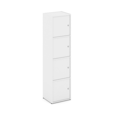 Стеллаж Locker Plus LK.K-004 408x350x1593 (Белый)