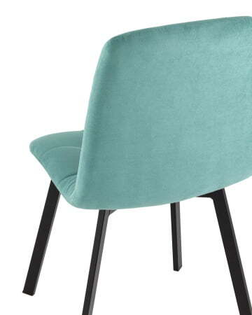 Стул Oliver Square велюр мятный (Стул Oliver мятный)