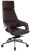 Кресло руководителя _DAO-2 коричневый кожа с подголов. крестов. алюминий (Коричневый) Кресло руководителя _DAO-2 коричневый кожа с подголов. крестов. алюминий (Коричневый)