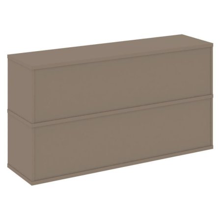 Надставка на 2 тумбы высокая ES.NV-2.1 (1500х410х795) (Латте/Тиквуд Светлый)