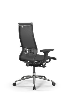 Кресло для руководителя Метта SynchroSit 10 B2-107D - T /Km00/Nb00/D02P(M23.B23.G18.W02) (Серый)