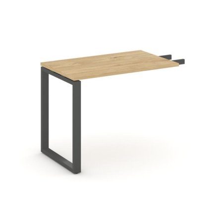 Брифинг-приставка SN-6O.BR-003 (980х600х750) (Тиквуд Светлый/Металл Антрацит)