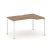 Стол рабочий эргономичный SN-4P.SPA-012(R) (1580х700/980х750) (Тиквуд Светлый/Металл Антрацит) Стол рабочий эргономичный SN-4P.SPA-012(R) (1580х700/980х750) (Тиквуд Светлый/Металл Антрацит)