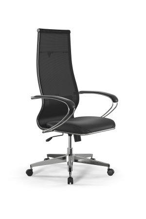 Кресло для руководителя Метта Sit 10 B1-163K - T+Extra /Km00/Wm12/K1cL(M09.B22.G18.W02) (Черный)