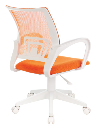 Кресло CH-W695NLT оранжевый TW-38-3 TW-96-1 сетка/ткань крестов. пластик пластик белый (Оранжевый) Кресло CH-W695NLT оранжевый TW-38-3 TW-96-1 сетка/ткань крестов. пластик пластик белый (Оранжевый)