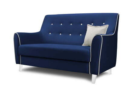 Диван 2-местный Muson (1500x810x920) Синий (Синий)