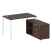 Рабочая станция с опорной тумбой правая Metal System Style БП.РС-СТС-2.2 Пр 1300x1520x750 (Дуб Наварра/Серый металл) Рабочая станция с опорной тумбой правая Metal System Style БП.РС-СТС-2.2 Пр 1300x1520x750 (Дуб Наварра/Серый металл)