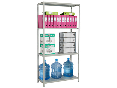 Стеллаж MS Standart 200KD/100x50/4 (Серый)