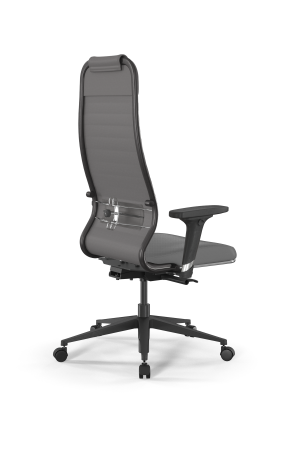Кресло для руководителя Метта SynchroSit 10 B1-117D - Extra /Um02/Wm12/D02P(M23.B11.G19.W02) (Серый)