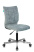 Кресло Бюрократ CH-330M/LT-28 без подлокотников серо-голубой крестовина металл (Компьютерное кресло CH-330M серый)