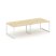 Стол переговорный SN-4O.SPRG-044 (3160х1180х750) (Тиквуд Светлый/Металл Антрацит) Стол переговорный SN-4O.SPRG-044 (3160х1180х750) (Тиквуд Светлый/Металл Антрацит)