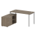 Рабочая станция с опорной тумбой левая Metal System Style БП.РС-СТС-2.3 Л 1500x1520x750 (Дуб Наварра/Серый металл) Рабочая станция с опорной тумбой левая Metal System Style БП.РС-СТС-2.3 Л 1500x1520x750 (Дуб Наварра/Серый металл)