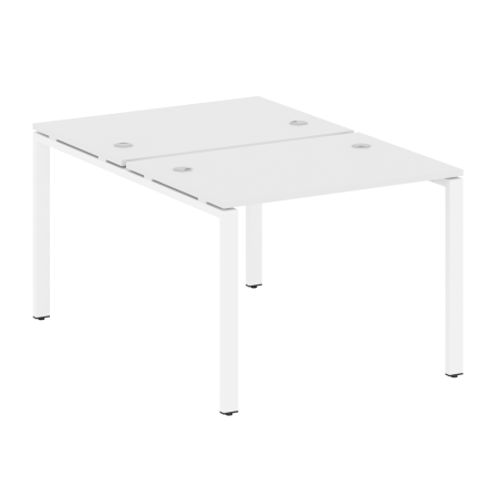 Рабочая станция Metal System Style БП.РАС-СП-2.1 1000x1475x750 (Белый/Белый металл)