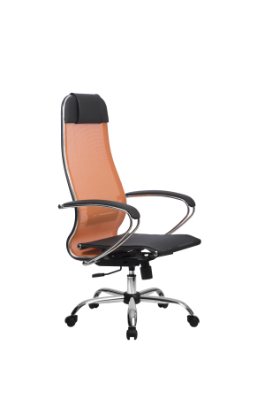 Кресло для руководителя Метта МЕТТА-4(MPRU)/подл.131/осн.003 (Оранжевый) Кресло для руководителя Метта МЕТТА-4(MPRU)/подл.131/осн.003 (Оранжевый)