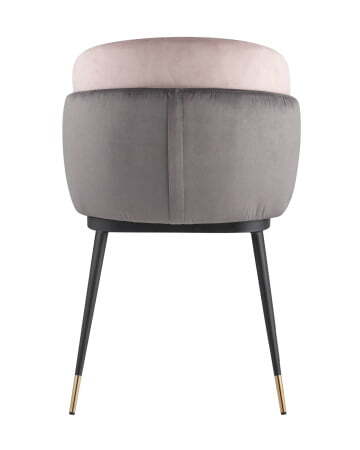 Стул Пенелопа темно-серый (Стул Пенелопа темно серо розовый)