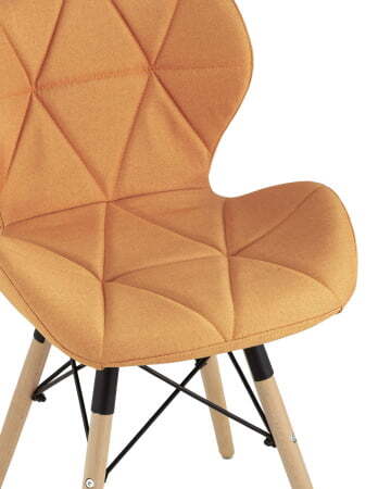 Стул Бон рогожка оранжевый (Стул Бон оранжевый)