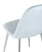 Стул Валенсия велюр пыльно-голубой хромированные ножки (Стул Валенсия пыльно-голубой)