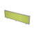 9БТ.0407.8 Барьер из ткани в алюминиевом профиле, фронтальный (1400x29x400) (Lemon)