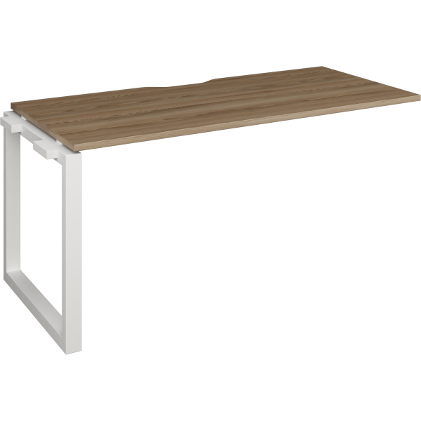 Модуль линейный на металлокаркасе Аргентум-МП НТМП.О-120Э 1200x730x750 (Дуб сафари/Белый)