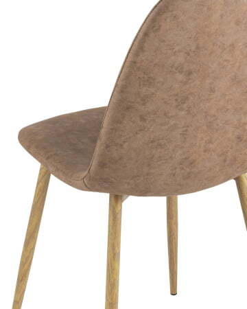 Стул Валенсия винтаж коричневый (Стул Валенсия NEW винтаж, натур, дерево)