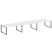 Переговорный стол 3 столешницы Metal System Style БО.ПРГ-3.5 5400x1235x750 (Дуб Наварра/Мокко металл) Переговорный стол 3 столешницы Metal System Style БО.ПРГ-3.5 5400x1235x750 (Дуб Наварра/Мокко металл)