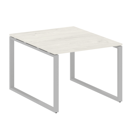 Переговорный стол 1 столешница Metal System Style БО.ПРГ-1.1 1000x1235x750 (Дуб Наварра/Серый металл)