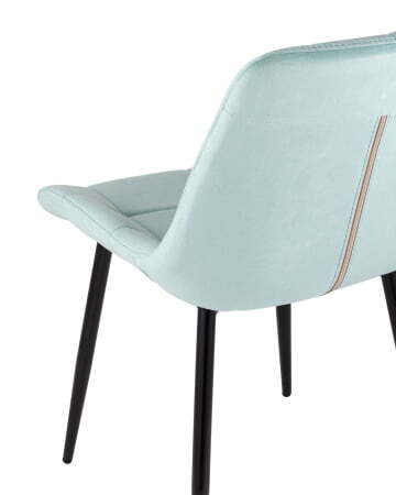 Стул Флекс велюр светло-голубой (Стул Флекс голубой)