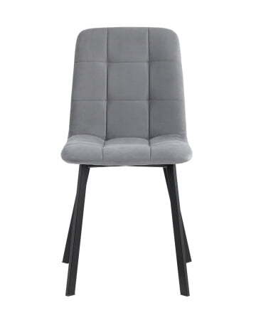 Стул Oliver Square велюр серый (Стул Oliver серый)