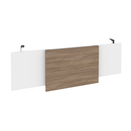 Царга стола руководителя Onix O.M-CSR-4 1340x450x54 (Дуб Аризона/Белый/Антрацит)