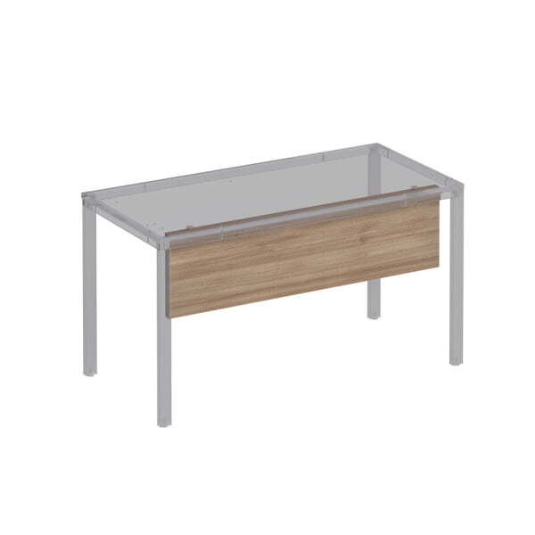 Экран стола защитный (ДСП) с кронштейнами для столов на  140 Комфорт МП2 К 813 1400x0x0 (Дуб шамони темный)