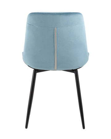 Стул Флекс велюр пыльно-голубой (Стул Флекс пыльно-голубой)