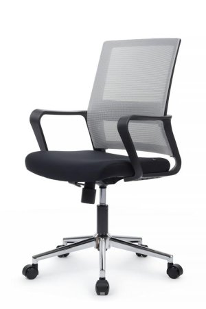 Кресло Mint RCH M1029MBE Серый/Черный (Серый/Черный) Кресло Mint RCH M1029MBE Серый/Черный (Серый/Черный)