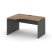Стол рабочий эргономичный SN-D.SPA-022(L) (1580х800/980х750) (Тиквуд Светлый/Белый) Стол рабочий эргономичный SN-D.SPA-022(L) (1580х800/980х750) (Тиквуд Светлый/Белый)
