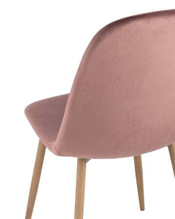 Стул Валенсия велюр пыльно-розовый (Стул Валенсия пыльно розовый)