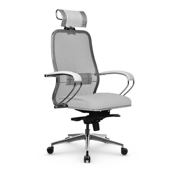 Кресло для руководителя Метта Samurai SL-2.041 MPES (Белый) Кресло для руководителя Метта Samurai SL-2.041 MPES (Белый)