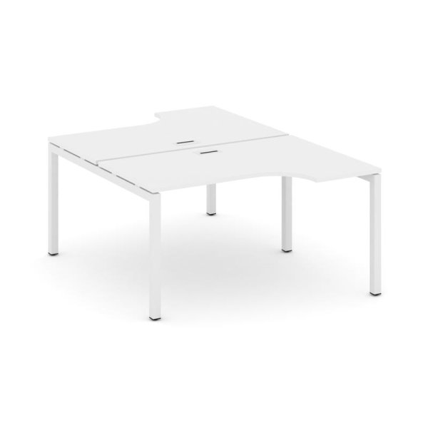 Рабочая станция эргономичная SN-5P.DRPA-021 (1380х1632/1992х750) (Белый/Металл Белый) Рабочая станция эргономичная SN-5P.DRPA-021 (1380х1632/1992х750) (Белый/Металл Белый)