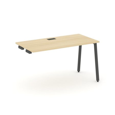 Стол-приставка к опорным элементам SN-4A.OPRS-024 (1580х800х750) (Акация Лорка/Металл Антрацит)