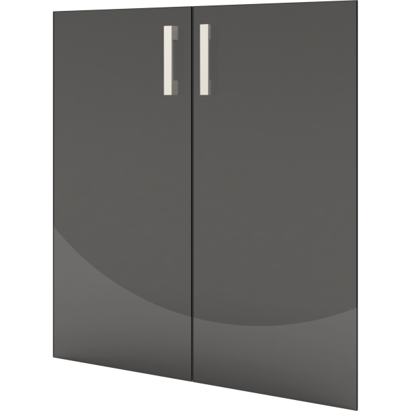 Комплект стеклянных дверей Арго А-302.С.Ф 710x4x760 (Тонированный)