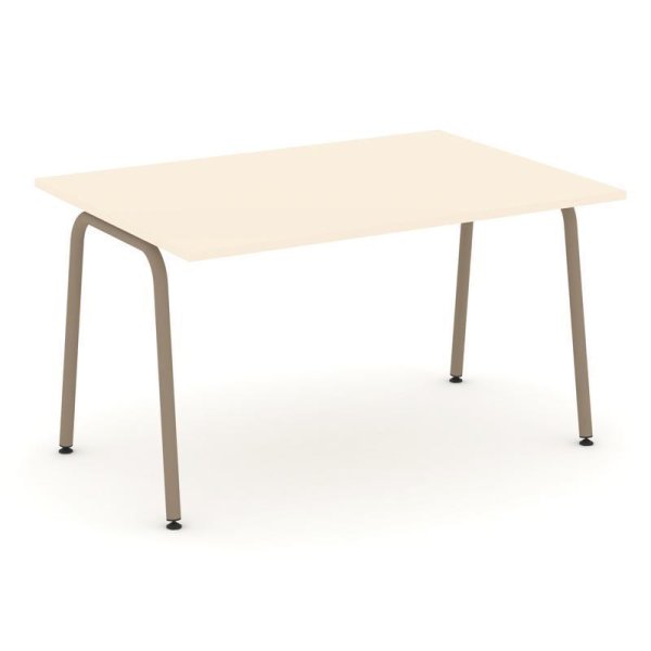 Стол переговорный ES.PRG-1.3-K (1380х980х750) (Сатин/Металл Латте) Стол переговорный ES.PRG-1.3-K (1380х980х750) (Сатин/Металл Латте)