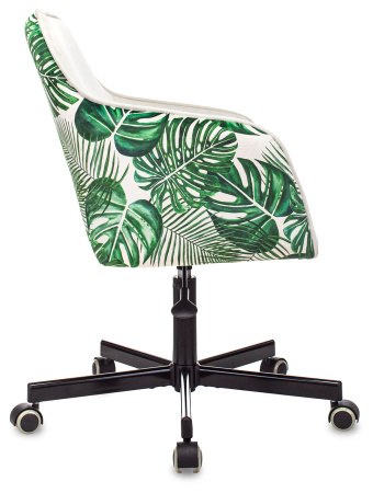 Кресло CH-380M молочный джунгли крестов. металл (Молочный) Кресло CH-380M молочный джунгли крестов. металл (Молочный)