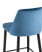 Стул барный Диего велюр пыльно-синий (Стул барный Диего синий)