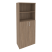 Шкаф высокий широкий Onix O.ST-1.6 800x420x1977 (Тиквуд Светлый) Шкаф высокий широкий Onix O.ST-1.6 800x420x1977 (Тиквуд Светлый)
