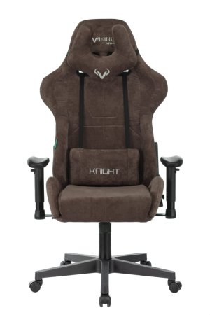 Кресло игровое Бюрократ VIKING KNIGHT LT10 FABRIC коричневый (Геймерское кресло VIKING KNIGHT коричневый)