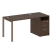 Рабочая станция с опорной тумбой Metal System Style БП.РС-СТП-1.2 1612x720x750 (Дуб Наварра/Серый металл) Рабочая станция с опорной тумбой Metal System Style БП.РС-СТП-1.2 1612x720x750 (Дуб Наварра/Серый металл)