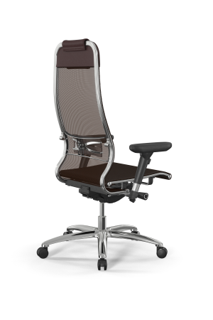 Кресло для руководителя Метта Samurai L1-1D - TS /Uc00/Nc00/D13P(M26.B31.G20.W03) (Темно-коричневый) Кресло для руководителя Метта Samurai L1-1D - TS /Uc00/Nc00/D13P(M26.B31.G20.W03) (Темно-коричневый)