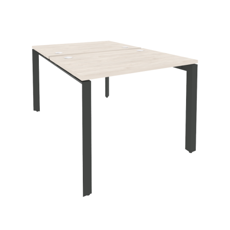 Рабочая станция на П-образном м/к Onix O.MP-D.RS-2.1.7 980x1475x750 (Денвер Светлый/Черный металл)