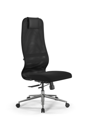 Кресло для руководителя Метта SynchroSit 8 L1-8K - X2+UMF(SY271) /Uh00/Wh00/K1cL(M18.B23.G18.W02) (Черный)