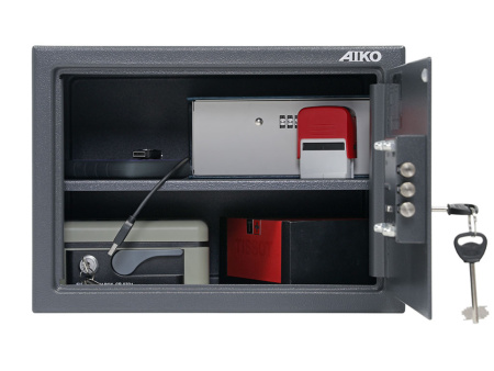 Мебельный сейф AIKO Т-250 KL (Графит) Мебельный сейф AIKO Т-250 KL (Графит)
