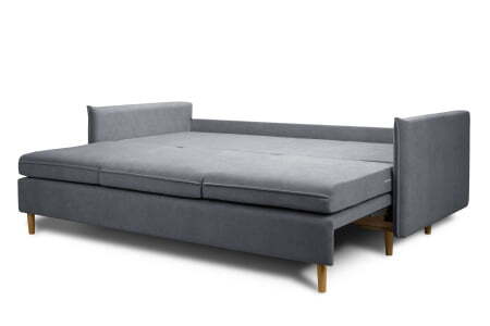 Диван 3-местный раскладной Oliver (2120x1000x960) Серый (Серый)